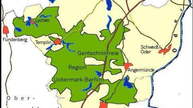 Gentechnikfreie Region Uckermark-Barnim. Foto: Institut für ökologische Wirtschaftsforschung