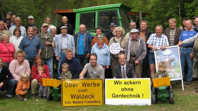 Initiative Gentechnikfreies Wolfhagen. Foto: Initiative Gentechnikfreies Wolfhagen