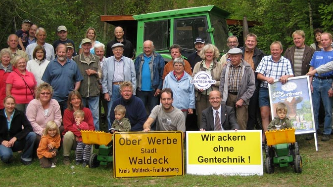 Initiative Gentechnikfreies Wolfhagen. Foto: Initiative Gentechnikfreies Wolfhagen